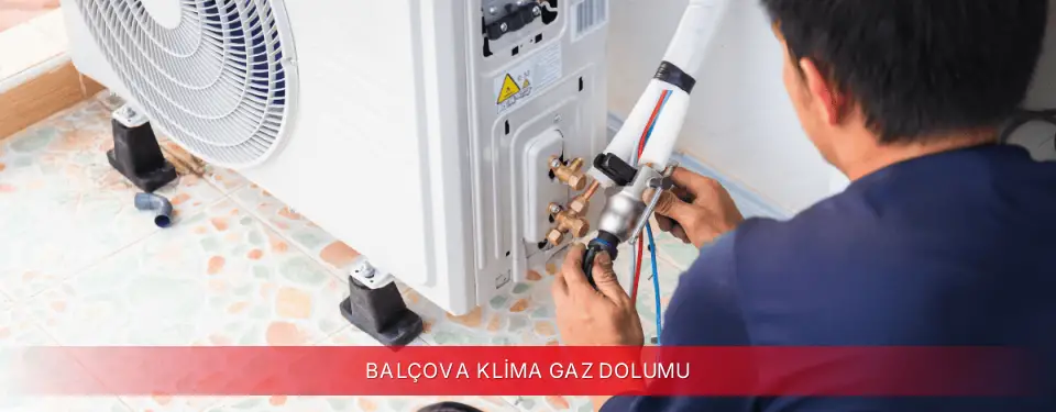 Balçova İlçemi ECA Klima Gaz Dolumu
